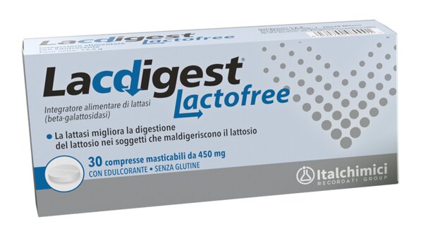 Lacdigest lactofree 30 compresse