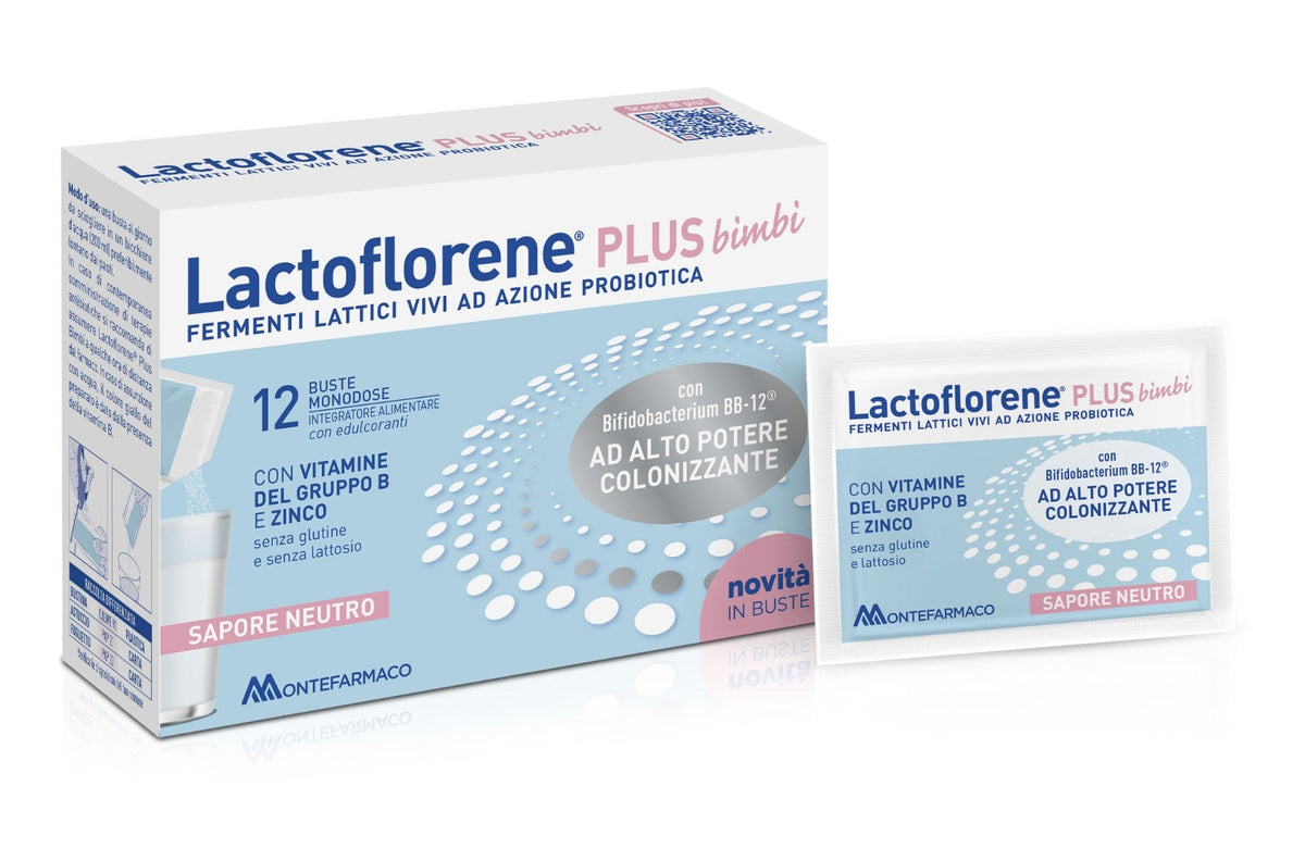 Lactoflorene plus bimbi 12 bustine