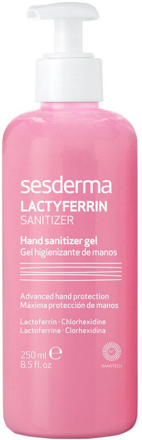 Lactyferrin sanitizer hand gel 250 ml