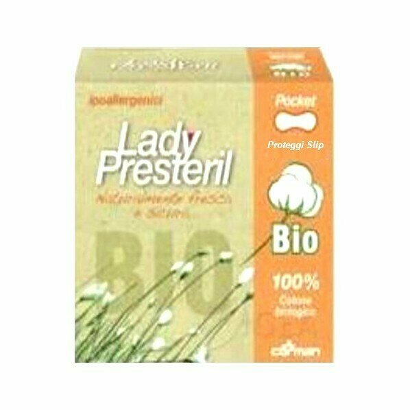 Lady presteril pocket proteggi slip bio 10 pezzi