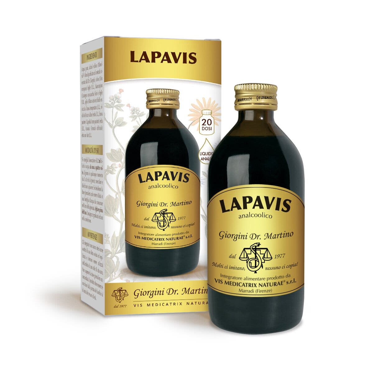 Lapavis 500 ml liquido analcoolico