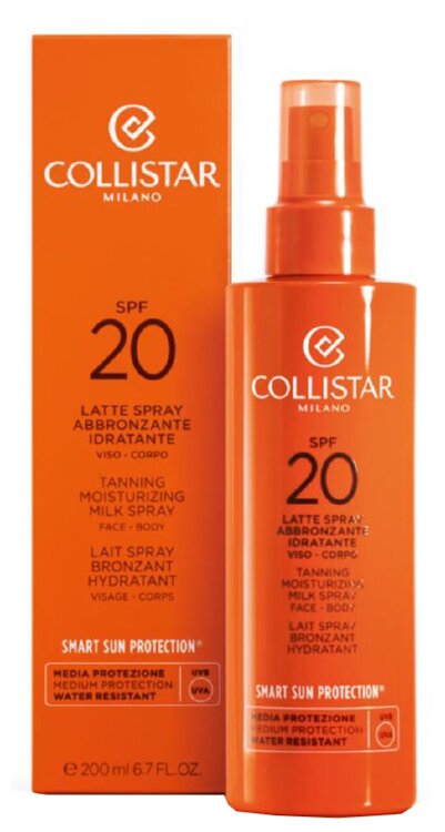 Latte spray abbronzante spf20 200 ml
