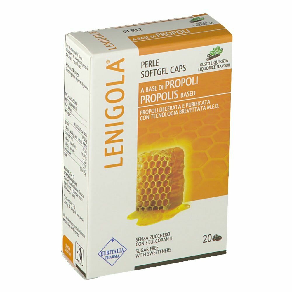 Lenigola balsamiche liquirizia 20 perle