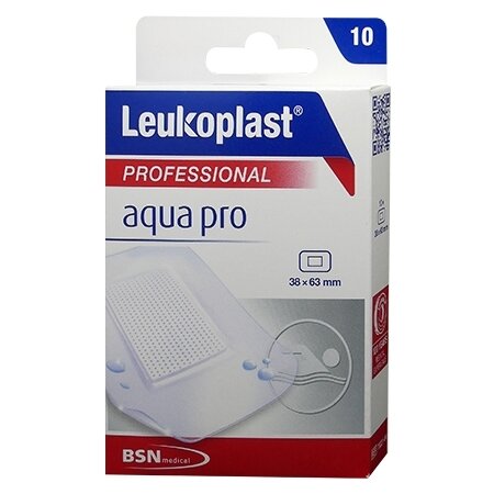 Leukoplast aquapro 63x38 10 pezzi