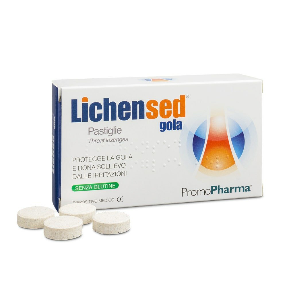Lichensed pastiglie gola 16 pastiglie