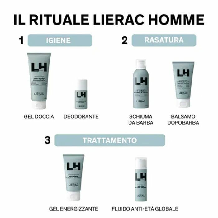 Lierac Homme Deodorante 48h  Anti-Traccia 50 ml
