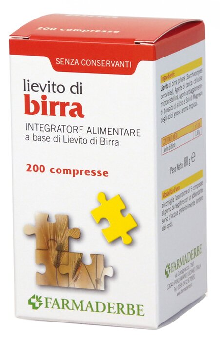 Lievito di birra 200 compresse