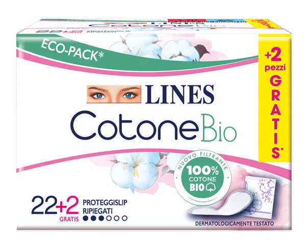 Lines cotone bio salvaslip rip