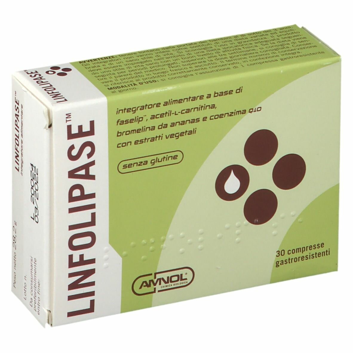 Linfolipase 30 compresse