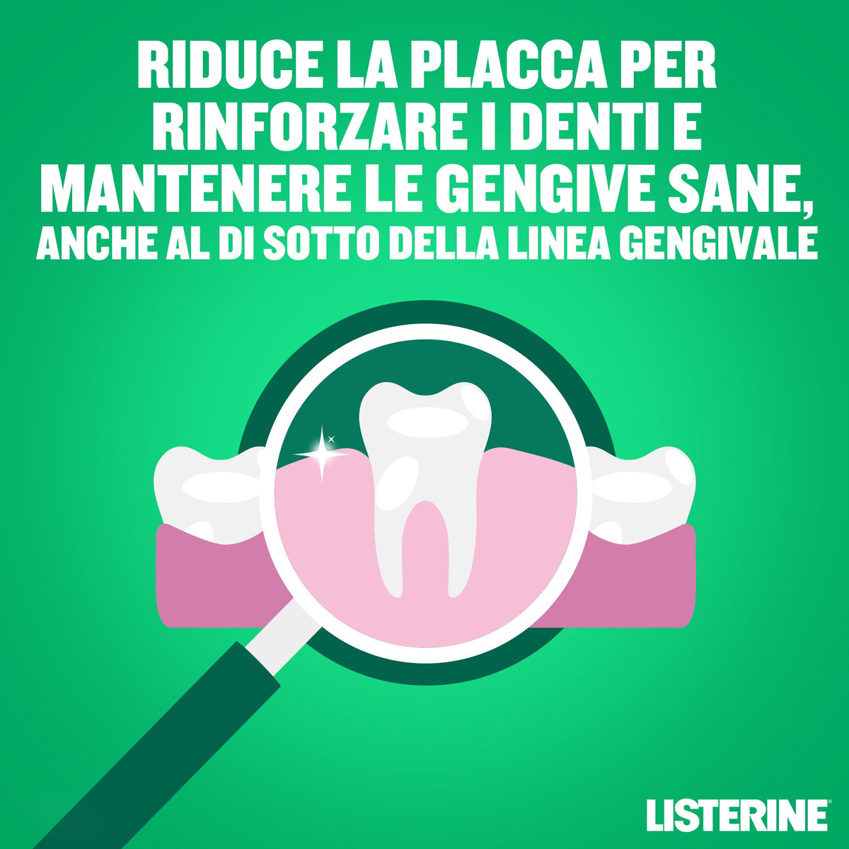 Listerine Collutorio Difesa Denti e Gengive 95 ml