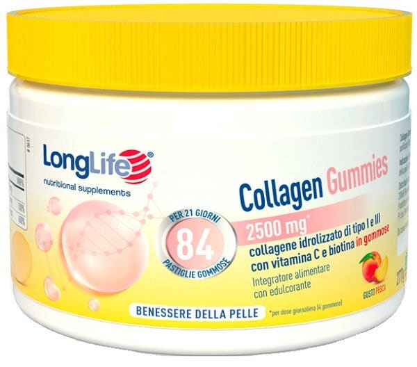 Longlife collagen gummies 60 gommose