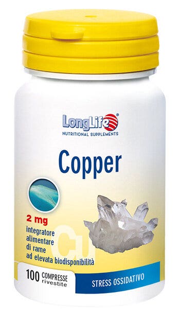 Longlife copper 100 compresse rivestite
