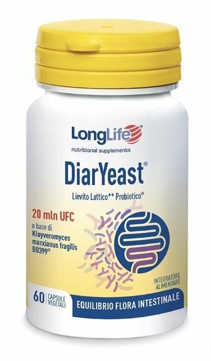 Longlife diaryeast 60 capsule vegetale