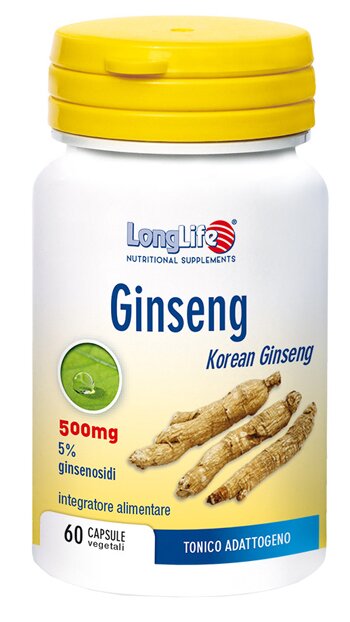 Longlife ginseng 5% 60 capsule