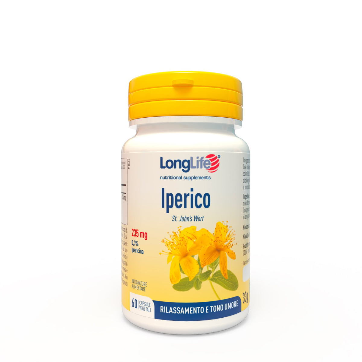 Longlife iperico 60 capsule vegetali