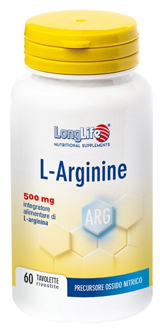 Longlife larginine 60 tavolette