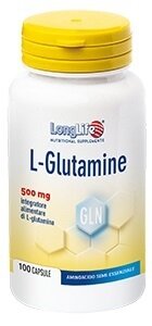 Longlife lglutamine 100 capsule
