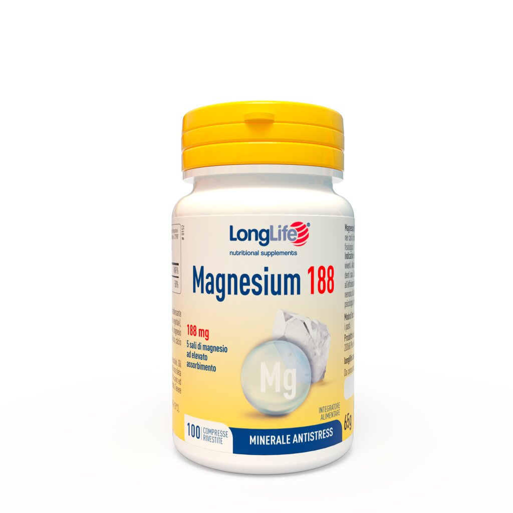 Longlife magnesium 188 100 compresse