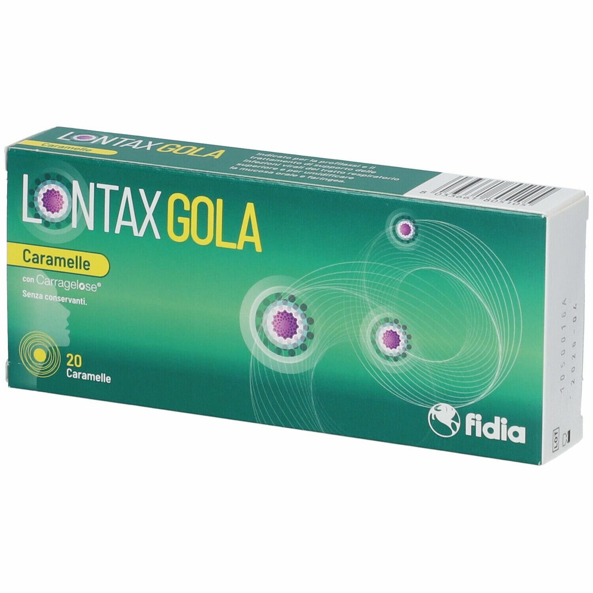 Lontax gola 20caramelle