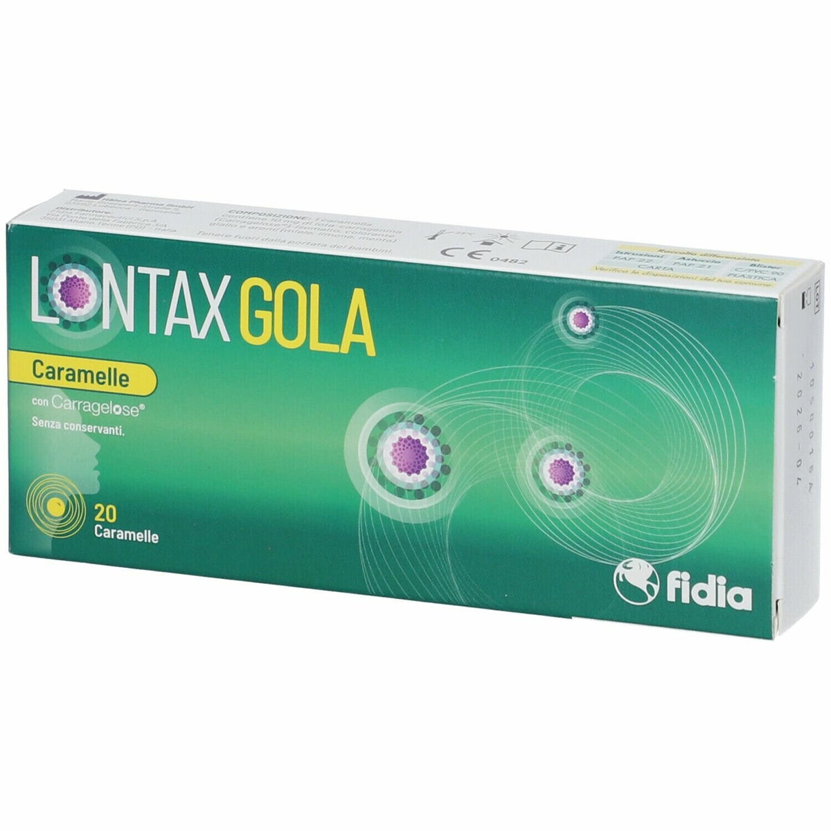 Lontax gola 20caramelle
