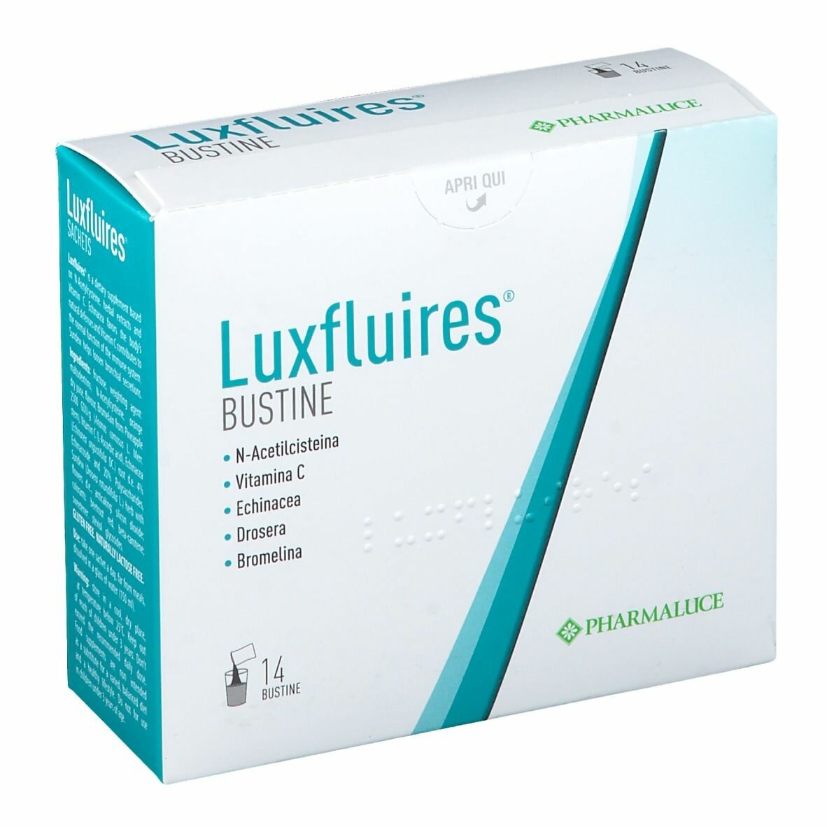 Luxfluires Benessere Vie Respiratorie 14 bustine