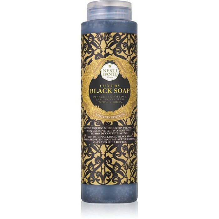 Luxury black soap shower gel
