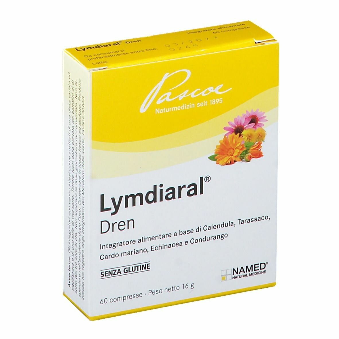 Lymdiaral dren 60 compresse