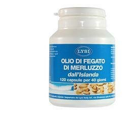 Lysi olio fegato merluzzo 120 capsule