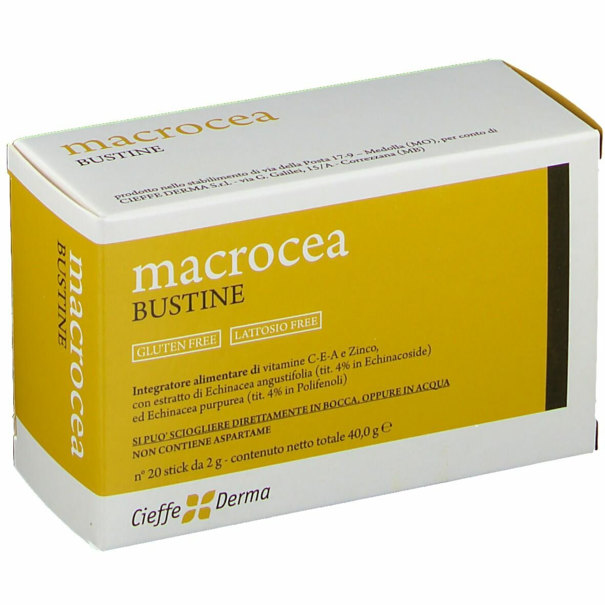 Macrocea 20 bustine