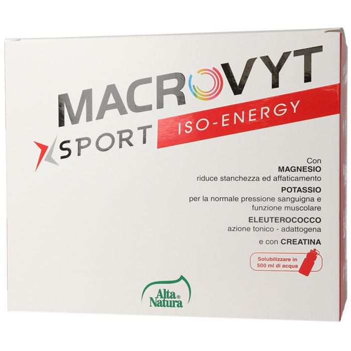 Macrovyt power iso ener 12 bustine