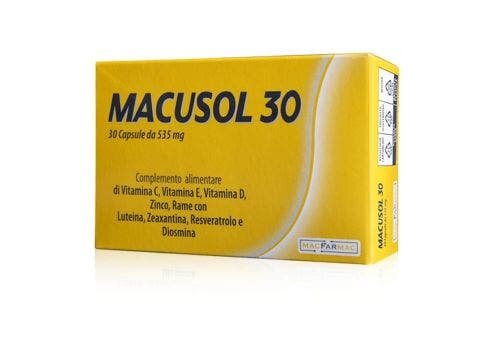 Macusol 30 30 capsule