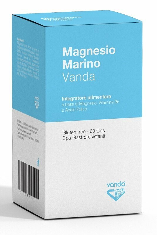 Magnesio marino vanda 60 capsule