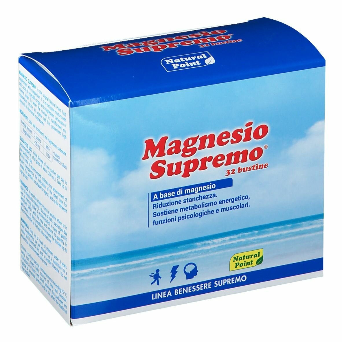 Magnesio Supremo Integratore per Stress Psico-Fisico 32 bustine