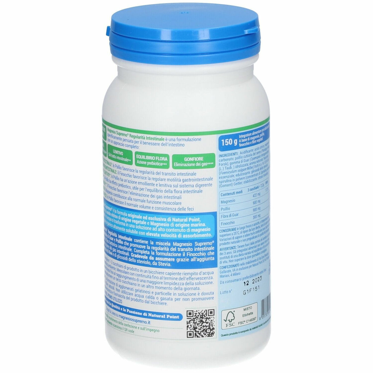 Magnesio supremo reg intes150g