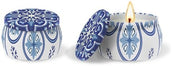 Maioliche candela blue