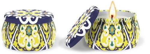 Maioliche candela yellow