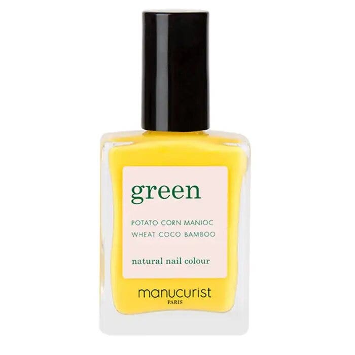 Manucurist green smalto gold button 15ml