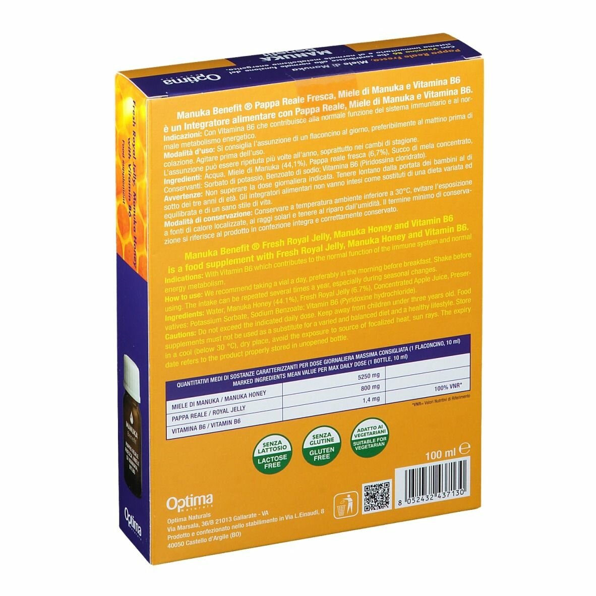 Manuka benefit pappa real 10fl