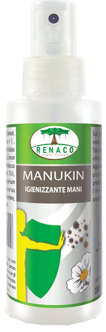 Manukin spray igienizzante mani 100 ml