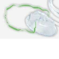 Maschera ossigenoterapia+tubo