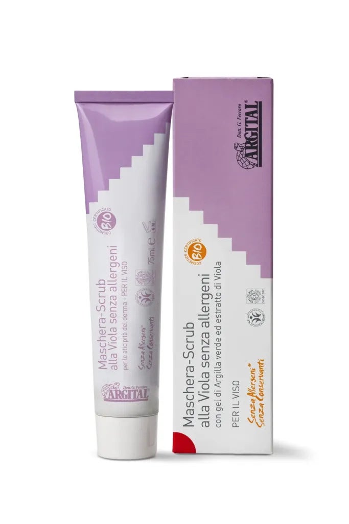 Maschera-scrub viola s/allerge