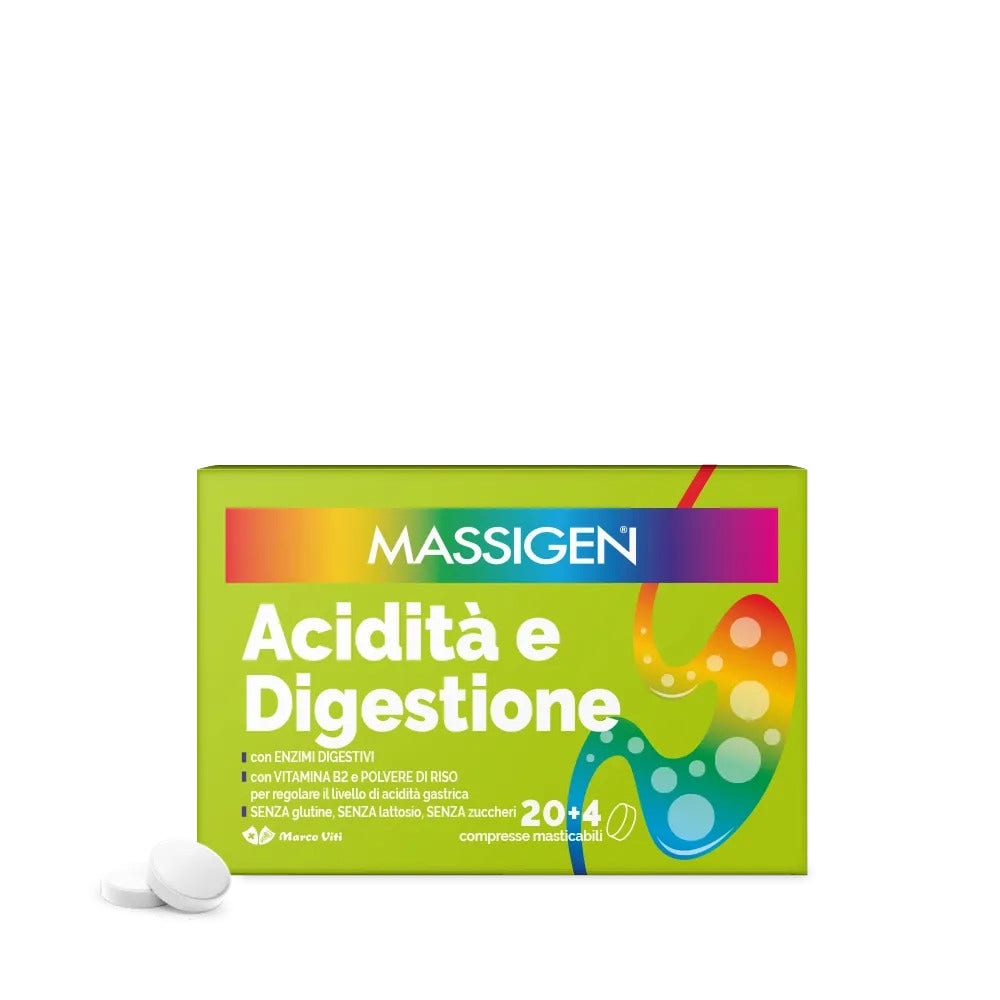 Massigen acidita' diges 24 compresse