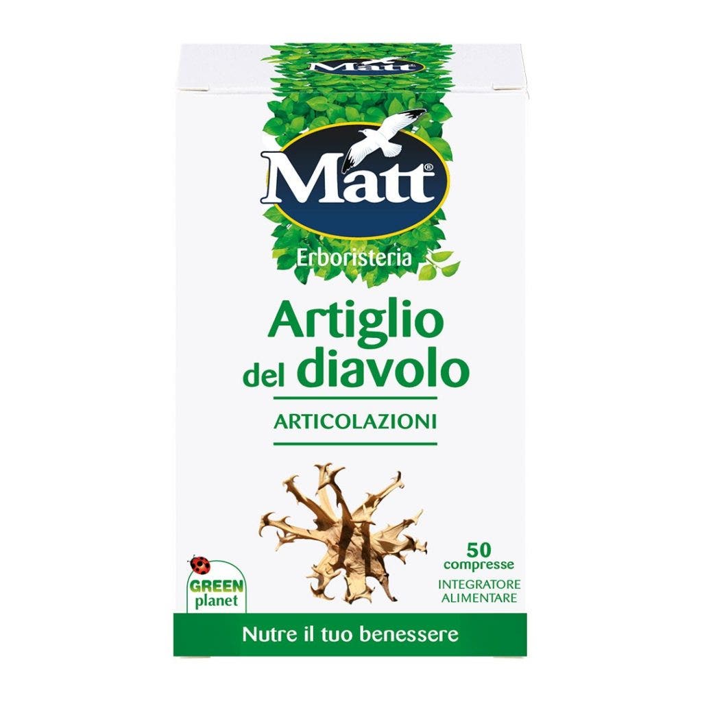 Matt artiglio del diavolo50 compresse