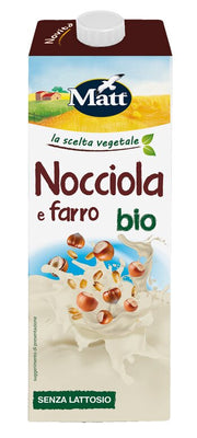 Matt bevanda nocciola/farro bio 1 litro