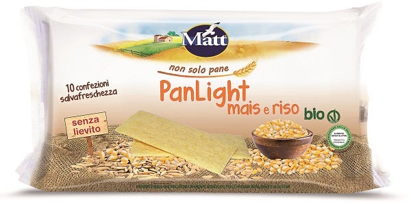 Matt panlight mais e riso bio