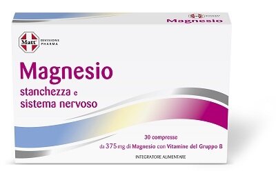 Matt pharma magnesio 30 compresse