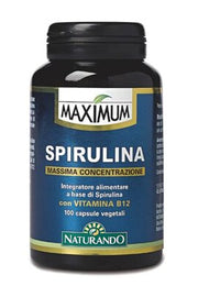 Maximum spirulina 100 capsule