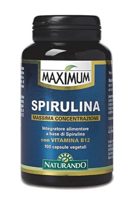 Maximum spirulina 100 capsule