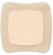 Medicazione hydrofiber sterile adesiva in schiuma misura 8x8cm 10 pezzi