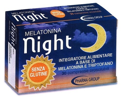 Melatonina night 30 compresse